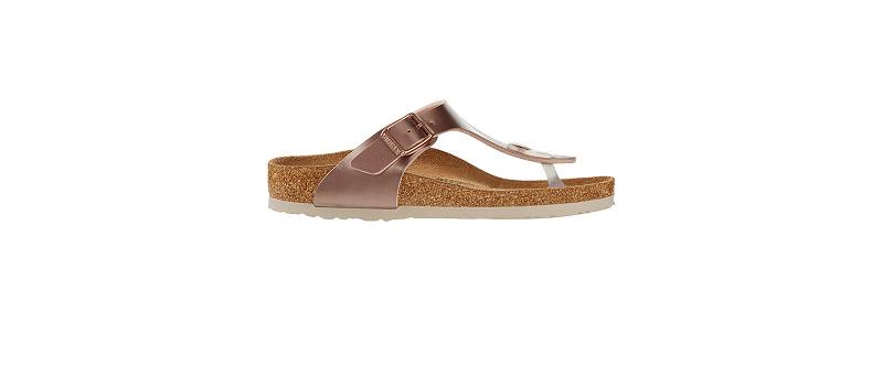 Gizeh Birkenstock Birko-flor Narrow Detske Zlate | SK 420OKI